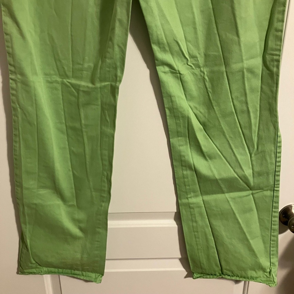 Vineyard Vines Men‎ Chino Breaker Pants 38xU in Green Slim Fit Cotton Flat Front - Picture 6 of 10